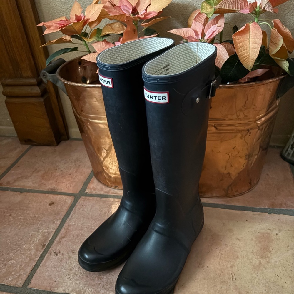 Hunter tall boots